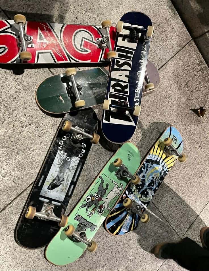 skateboard collection